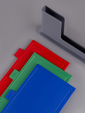 Набор разделочных досок ST VANPLAST на подставке 32 х 20 х 0,5 см, 3 шт