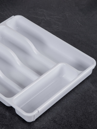 Раздвижной лоток для столовых приборов ST VANPLAST 36 х 30,3-52,5 х 5,5 см