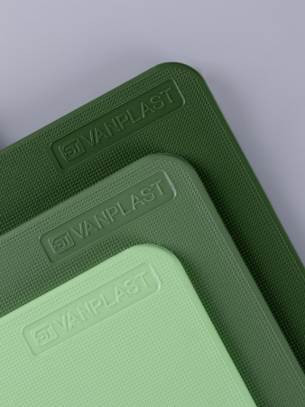Набор разделочных досок ST VANPLAST на подставке 22,9 х 17,8 х 0,4 см, 3 шт