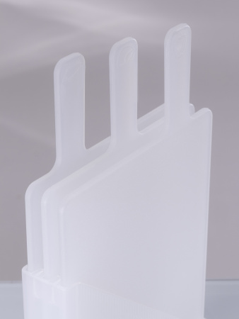 Набор разделочных досок ST VANPLAST на подставке 23,3 х 19,8 х 0,6 см, 3 шт