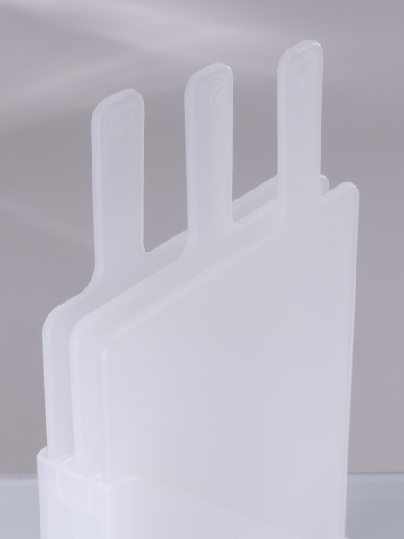 Набор разделочных досок ST VANPLAST на подставке 23,3 х 19,8 х 0,6 см, 3 шт