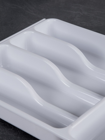 Раздвижной лоток для столовых приборов ST VANPLAST 36 х 30,3-52,5 х 5,5 см