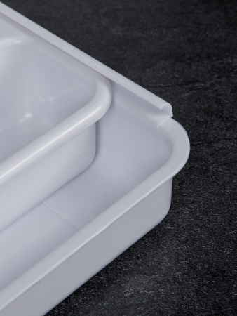 Раздвижной лоток для столовых приборов ST VANPLAST 36 х 30,3-52,5 х 5,5 см