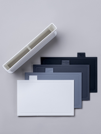 Набор разделочных досок ST VANPLAST на подставке 32 х 20 х 0,5 см, 4 шт